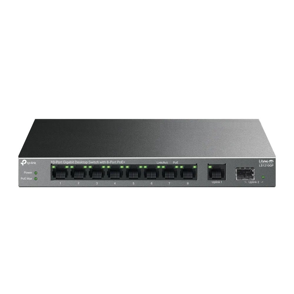 Комутатор TP-Link LS1210GP - мініатюра 4
