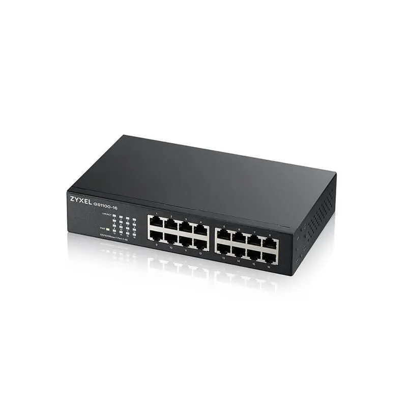 Комутатор ZYXEL GS1100-16 (GS1100-16-EU0104F) - зображення 1