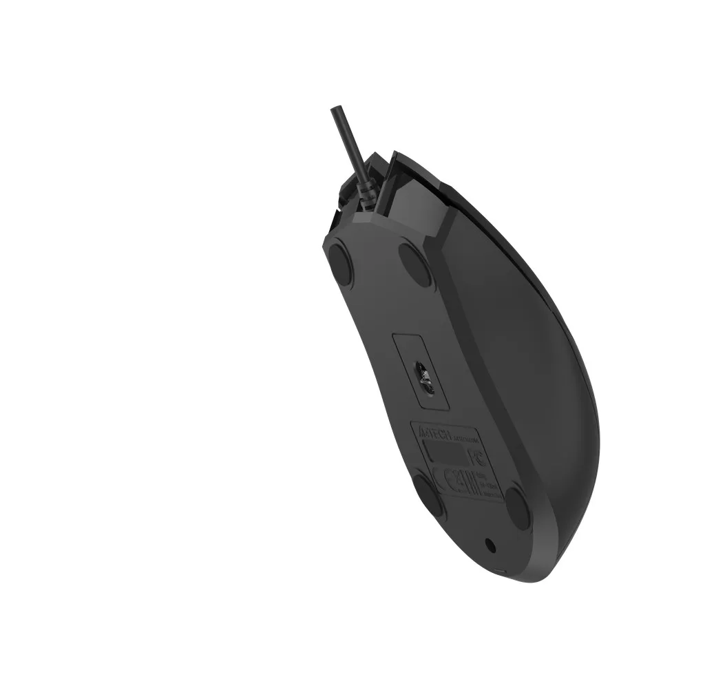 Миша A4Tech OP-750S Black - мініатюра 3