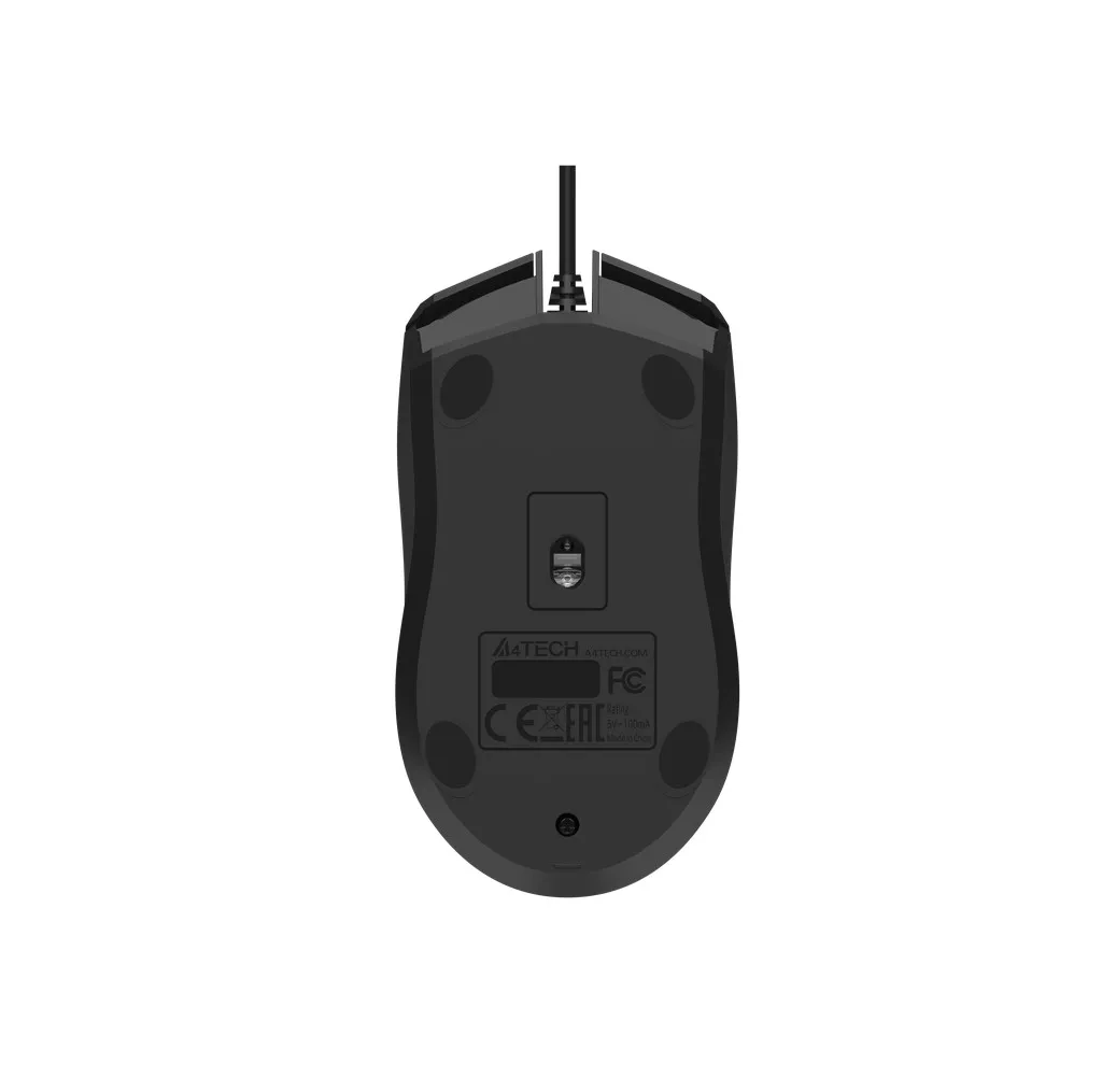 Миша A4Tech OP-750S Black - мініатюра 8