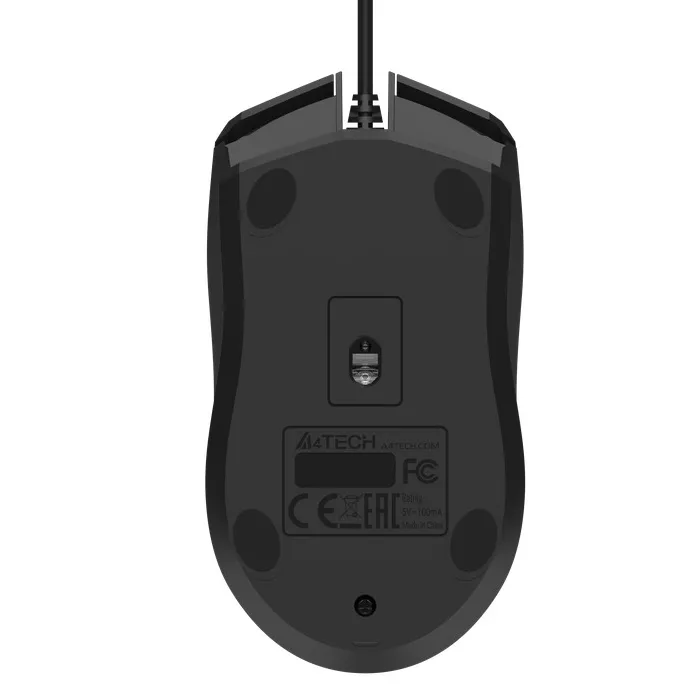 Миша A4Tech OP-750S Black - мініатюра 9