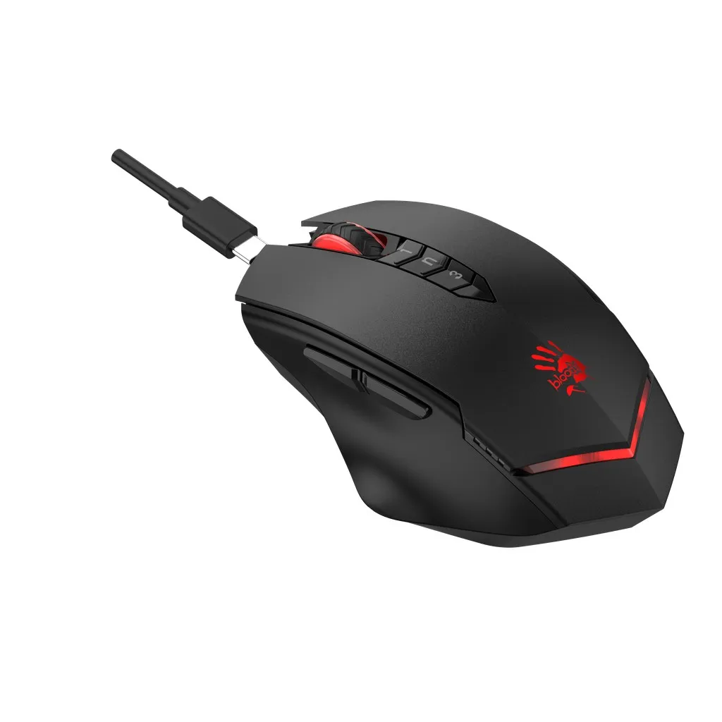 Миша бездротова Bloody R80 Plus Black - мініатюра 5
