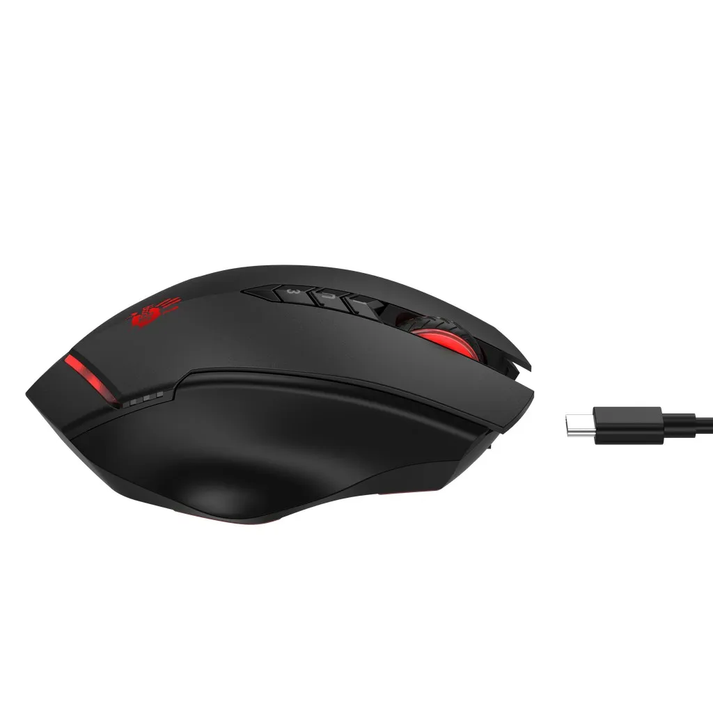 Миша бездротова Bloody R80 Plus Black - мініатюра 6