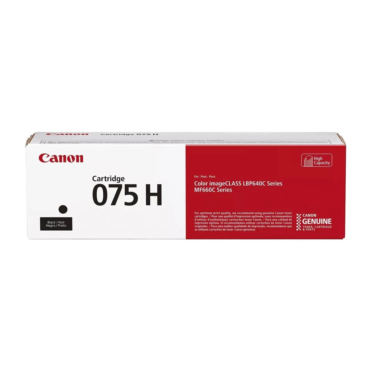 Картридж Canon 075H MF664Cdw/MF667Cdw/LBP646Cdw/LBP647Cdw Black (6369C002) - мініатюра 2