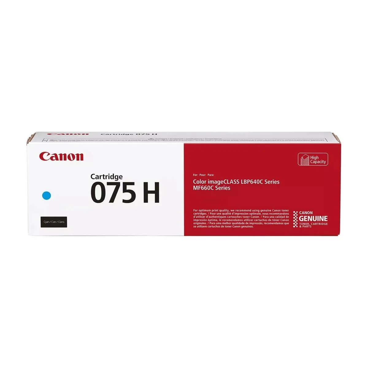 Картридж Canon 075H MF664Cdw/MF667Cdw/LBP646Cdw/LBP647Cdw Cyan (6368C002) - мініатюра 2