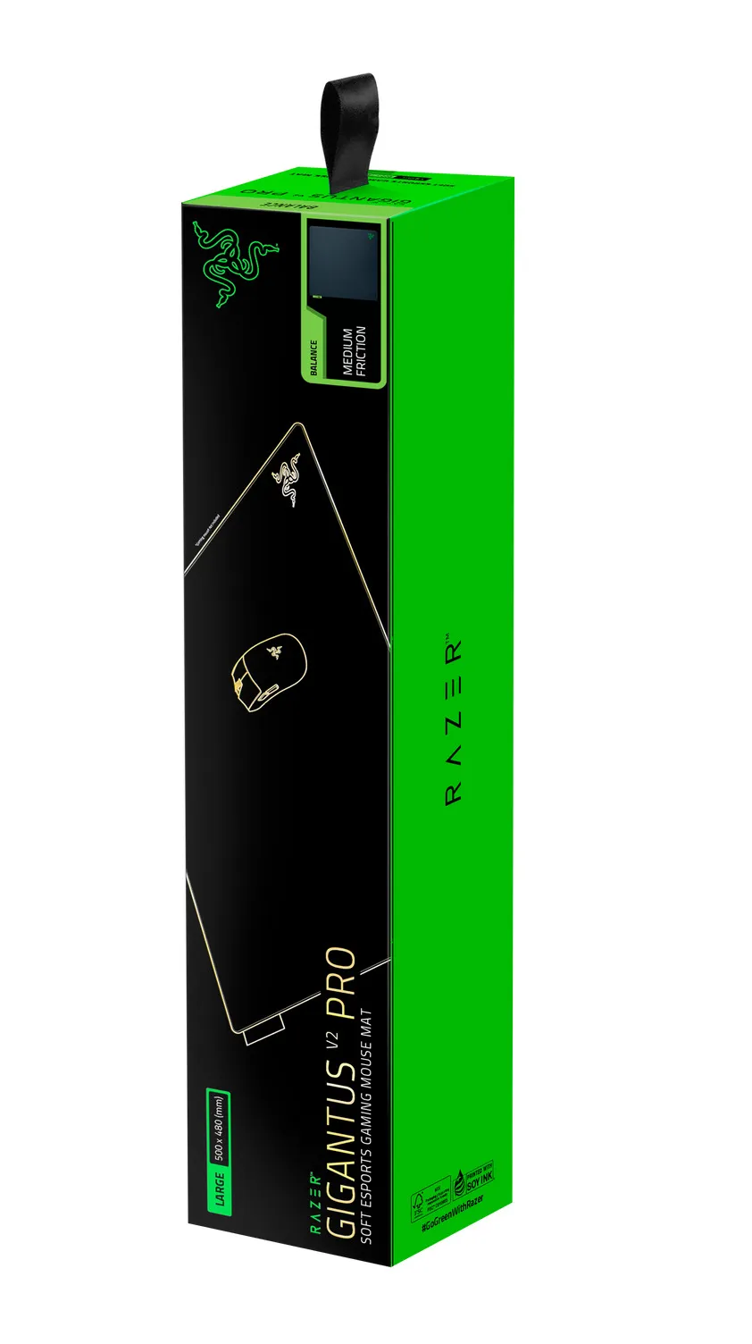 Ігрова поверхня Razer Gigantus V2 PRO Balance L (RZ02-05490600-R3M1) - мініатюра 8