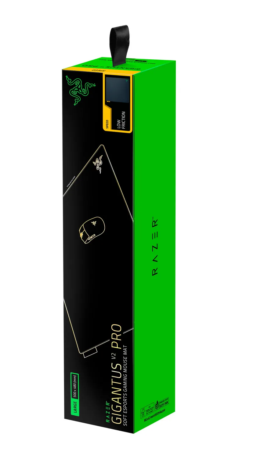 Ігрова поверхня Razer Gigantus V2 PRO Speed L (RZ02-05490900-R3M1) - мініатюра 4