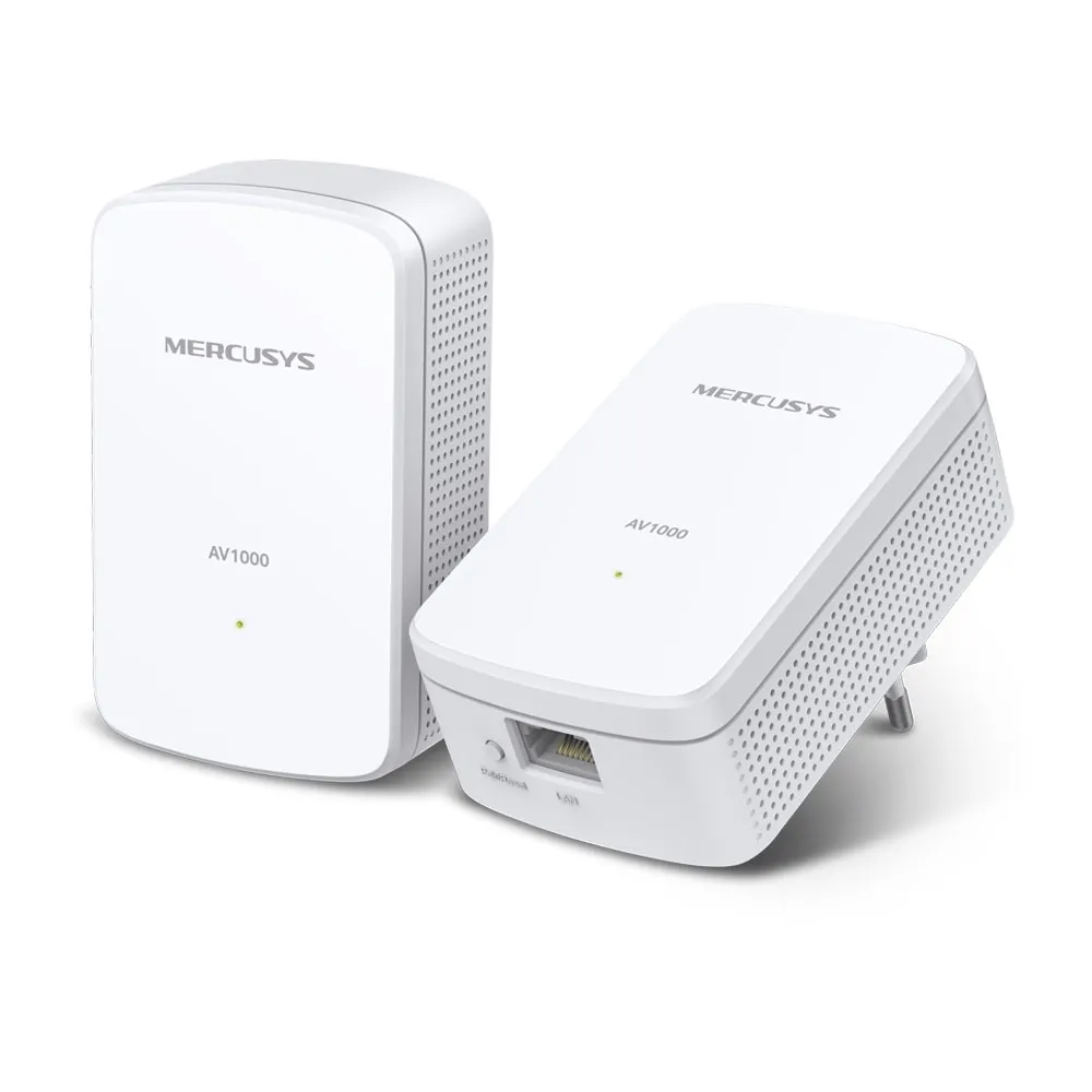 Комплект адаптерів Powerline Mercusys MP500 Kit (AV1000, 1xGE, 2 шт) - мініатюра 4