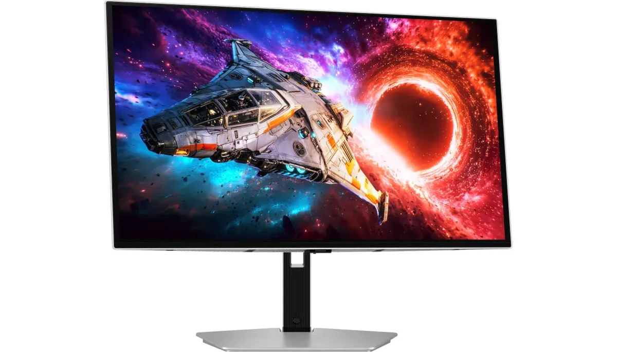 Монiтор Samsung 27" Odyssey Gaming G8 (LS27HG802SIXUA) OLED Silver 240Hz - мініатюра 5