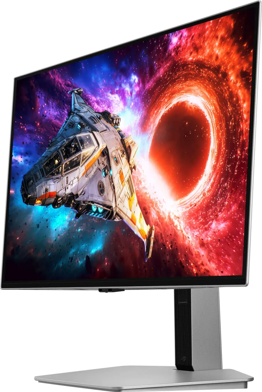 Монiтор Samsung 27" Odyssey Gaming G8 (LS27HG802SIXUA) OLED Silver 240Hz - мініатюра 6