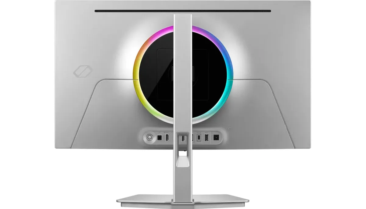 Монiтор Samsung 27" Odyssey Gaming G8 (LS27HG802SIXUA) OLED Silver 240Hz - мініатюра 9