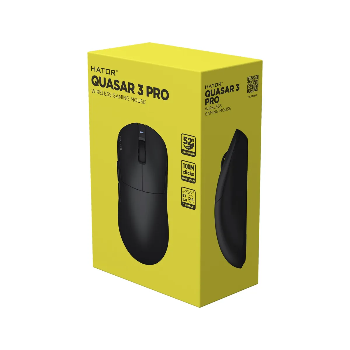 Миша бездротова Hator Quasar 3 Pro Wireless Black (HTM740) - мініатюра 7