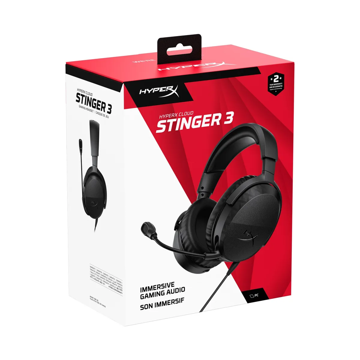 Гарнітура HyperX Cloud Stinger 3 Wired Black (BS1T5AA) - мініатюра 16