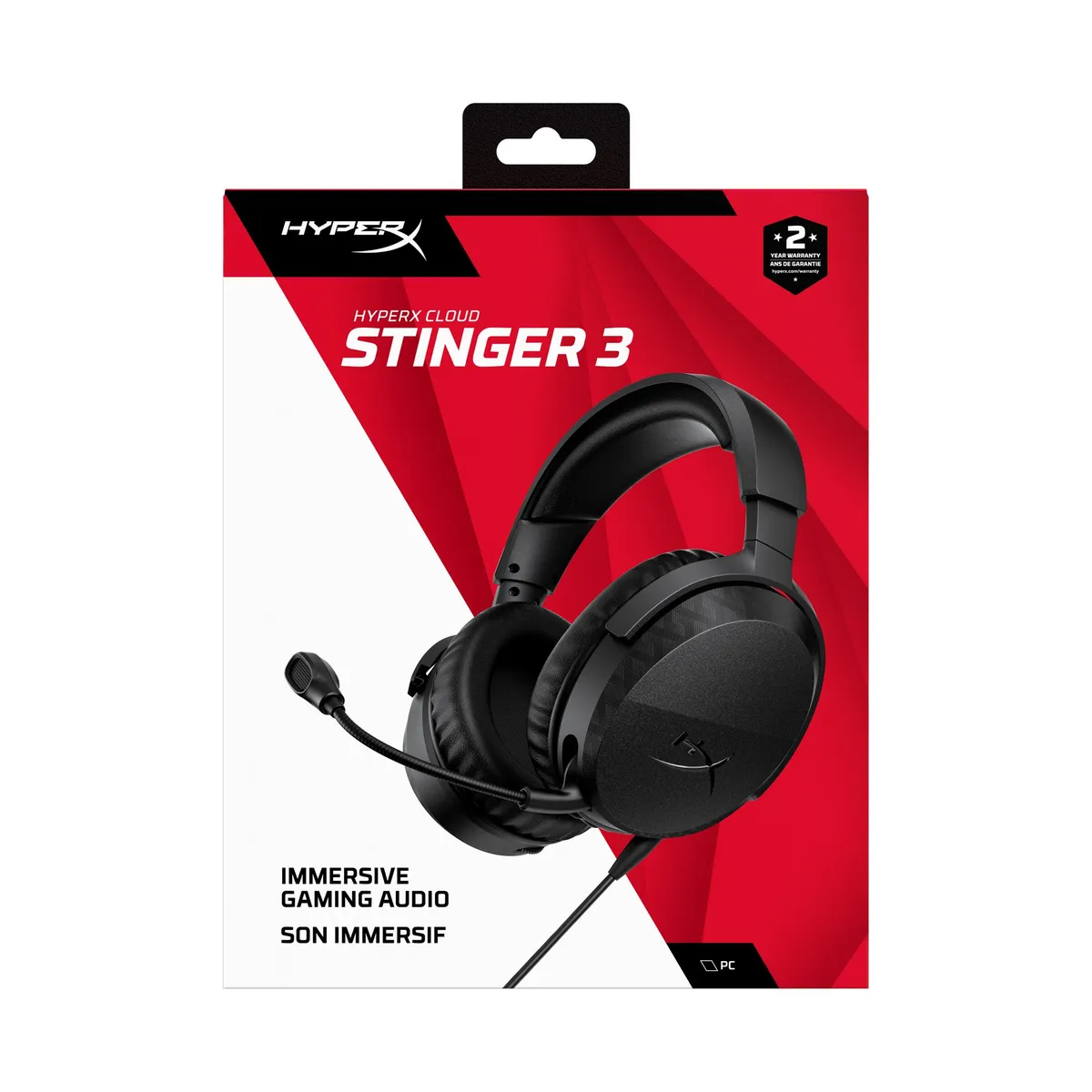 Гарнітура HyperX Cloud Stinger 3 Wired Black (BS1T5AA) - мініатюра 18