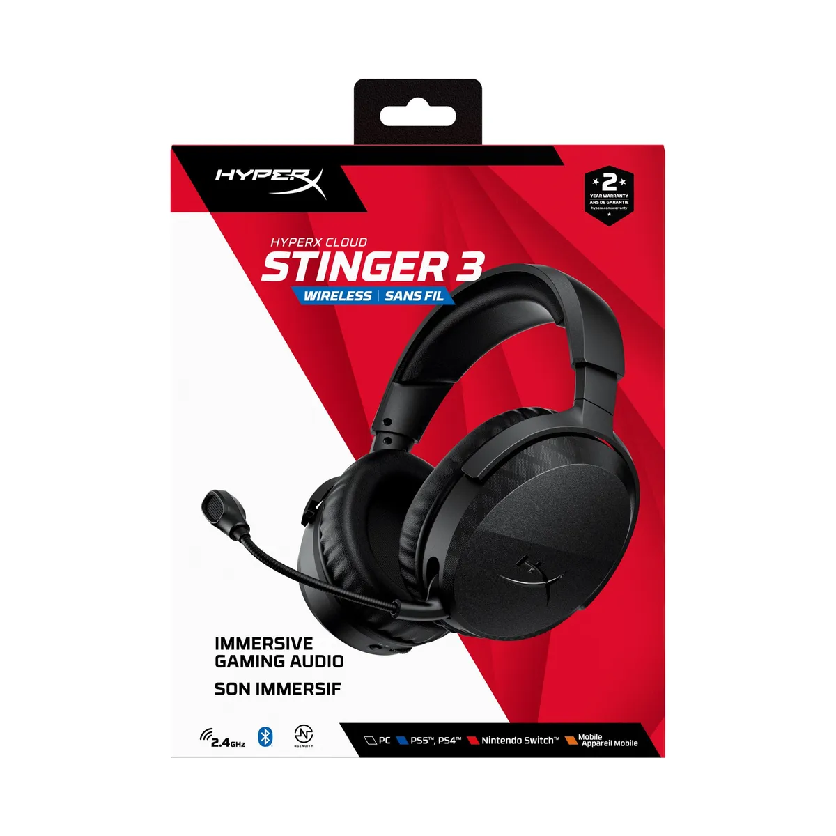 Гарнітура HyperX Cloud Stinger 3 Wireless Black (BS1T8AA) - мініатюра 11