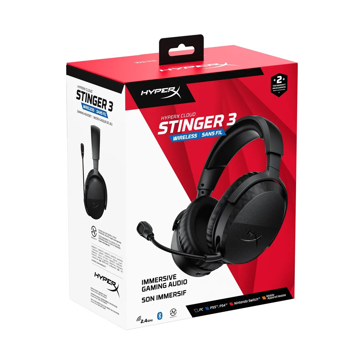 Гарнітура HyperX Cloud Stinger 3 Wireless Black (BS1T8AA) - мініатюра 9