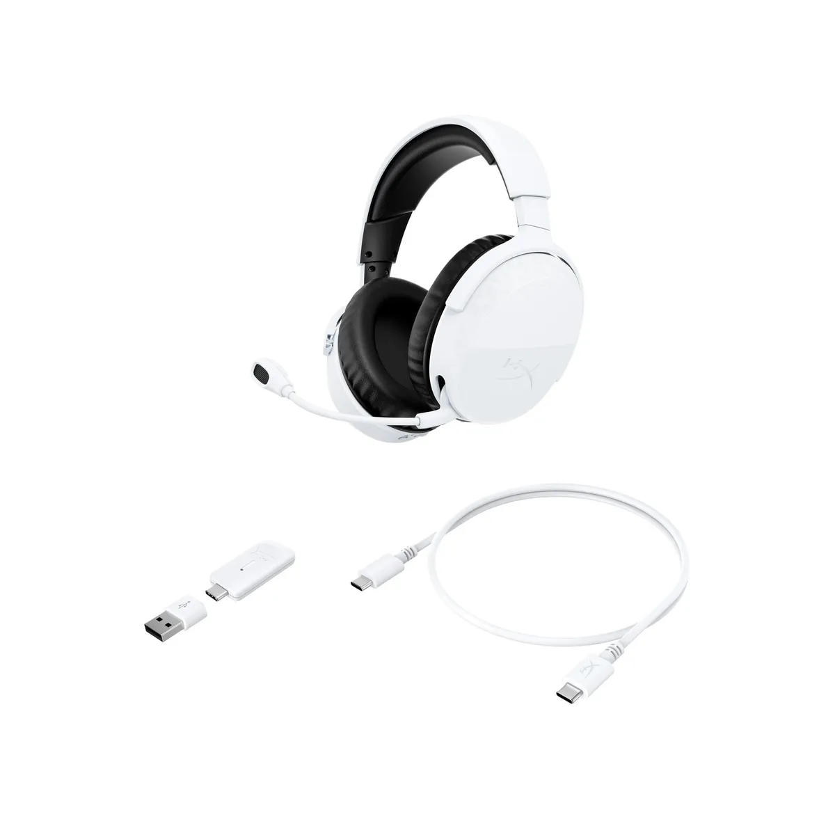 Гарнітура HyperX Cloud Stinger 3 Wireless White (BS1T9AA) - мініатюра 7