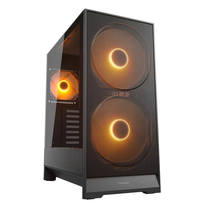 Корпус Cougar Airface 180 Black - зображення 1