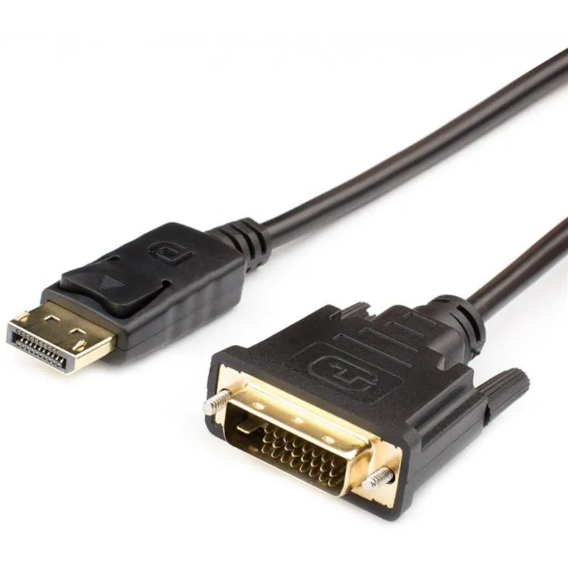 Кабель Atcom DisplayPort - DVI (M/M), 1.8 м, чорний (9504) - мініатюра 2