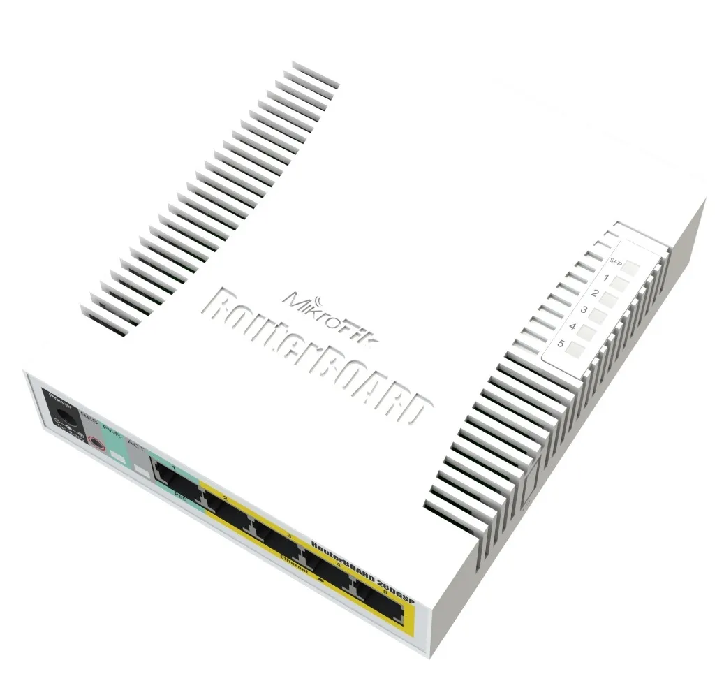 Комутатор MikroTik CSS106-1G-4P-1S (RB260GSP) - зображення 1