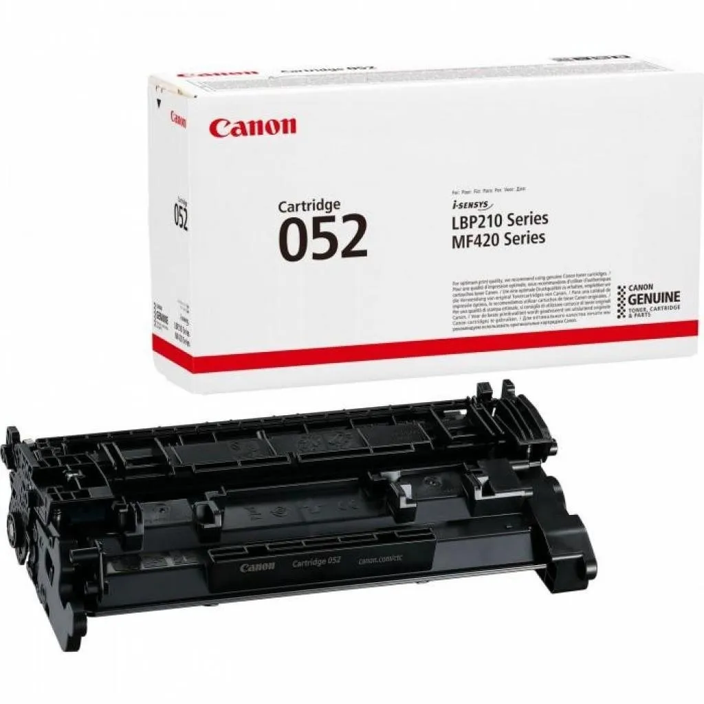 Картридж Canon 052 LBP212dw/214dw/215x/MF421dw/426dw/428x/MF429x Black (2199C002) - мініатюра 3