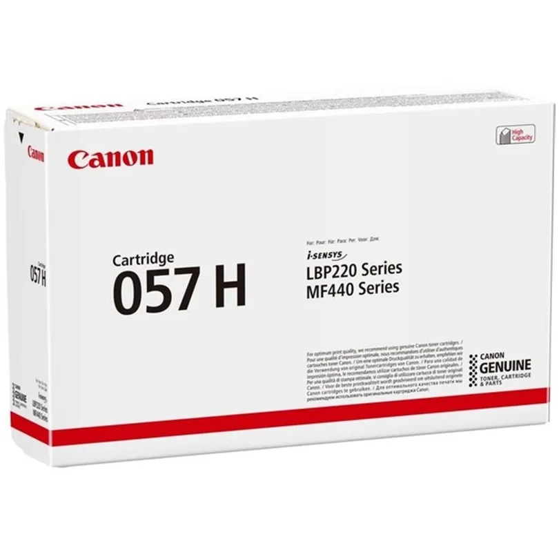 Картридж Canon 057H LBP223dw/226dw/228x/MF443dw/445dw/446x/449x Black (3010C002) - зображення 1
