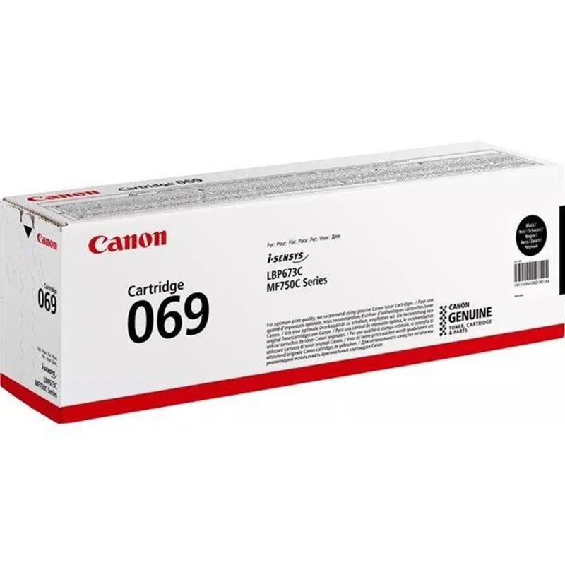 Картридж Canon 069 MF752Cdw/MF754Cdw/LBP673Cdw Black (5094C002) - зображення 1