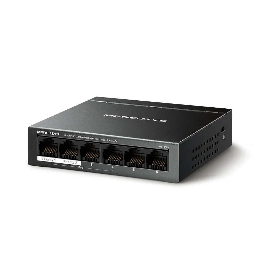 Комутатор Mercusys MS106LP - мініатюра 2