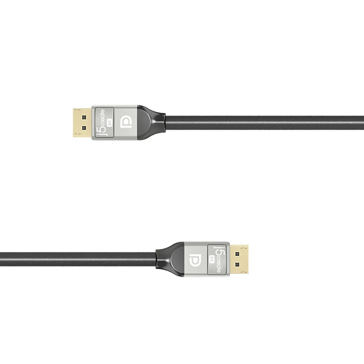Кабель J5create DisplayPort - DisplayPort, 2м, Black (JDC43-N) - мініатюра 2