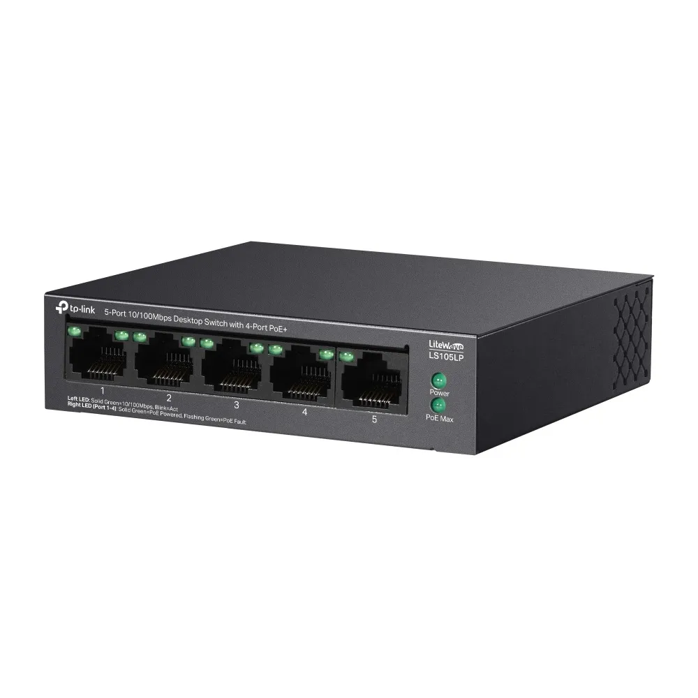 Комутатор TP-Link LS105LP - мініатюра 4