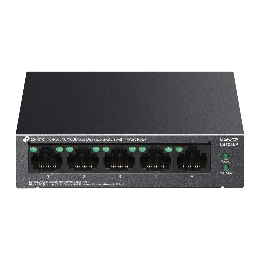 Комутатор TP-Link LS105LP - мініатюра 6