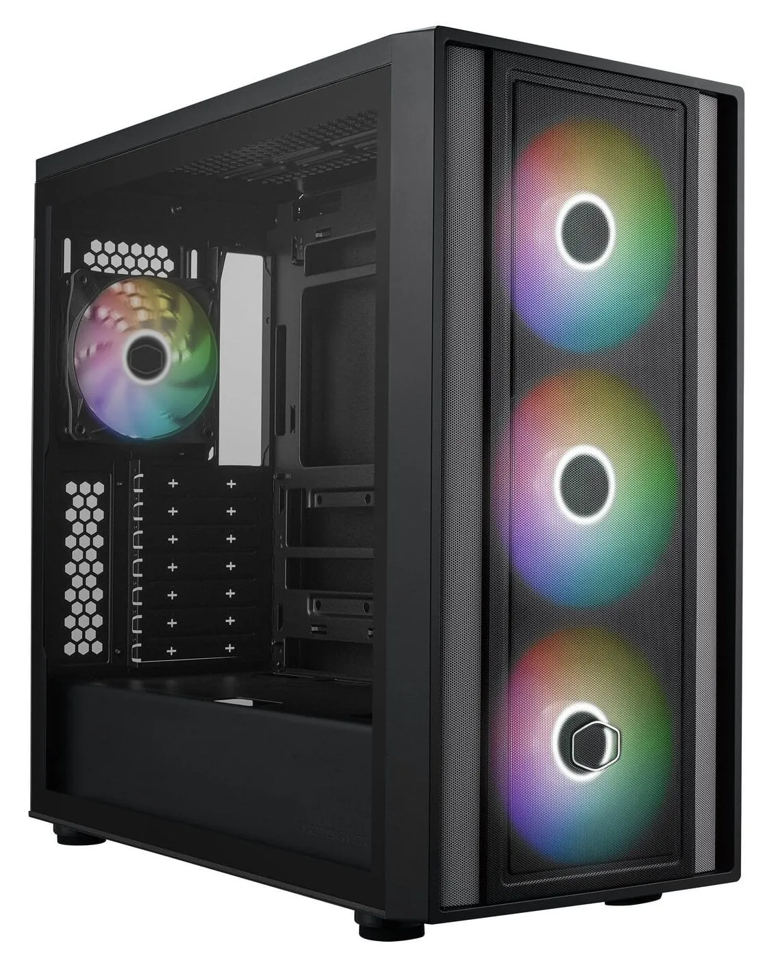Корпус CoolerMaster MasterBox 600 Black (MB600-KGNN-S00) - зображення 1