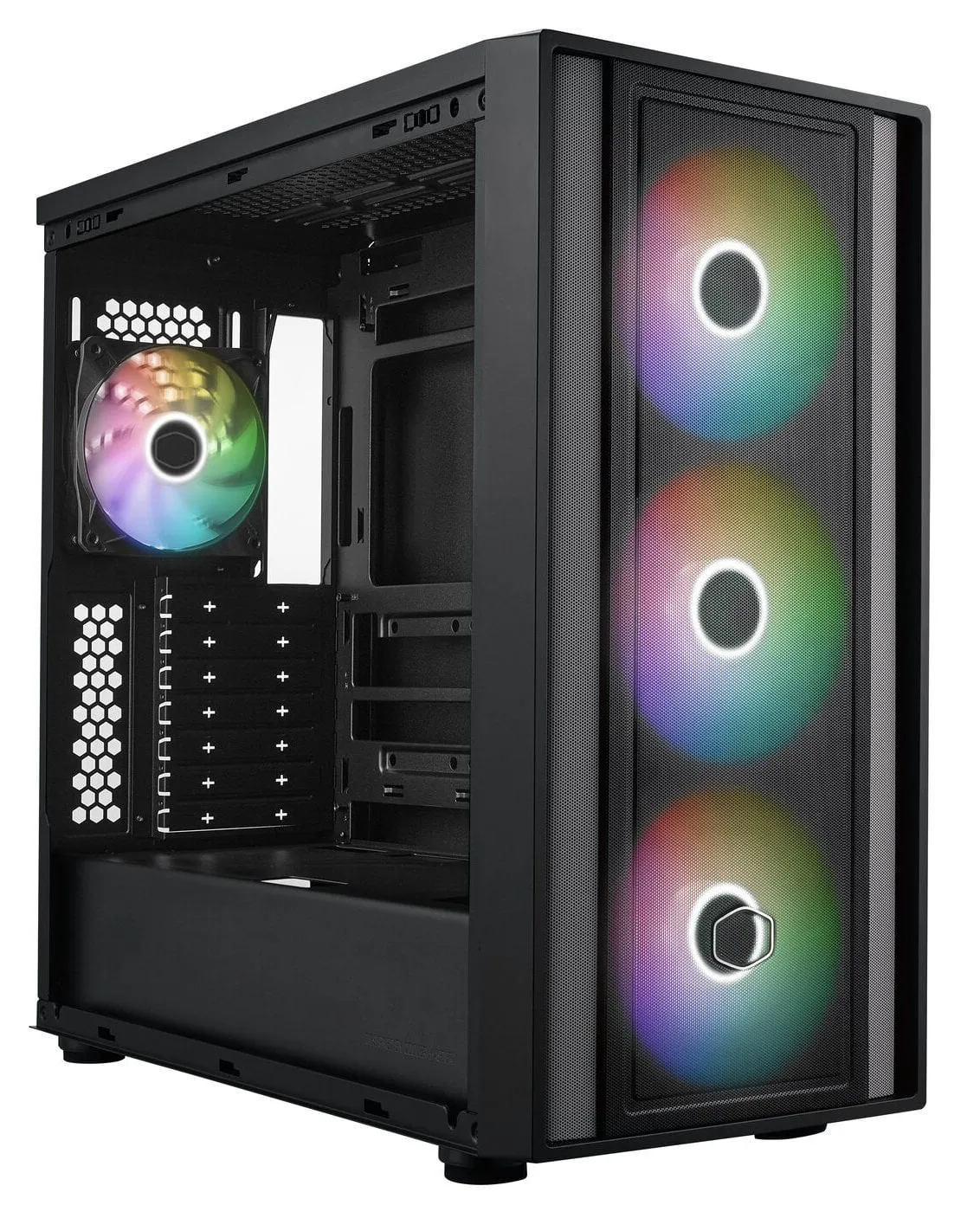 Корпус CoolerMaster MasterBox 600 Black (MB600-KGNN-S00) - мініатюра 12