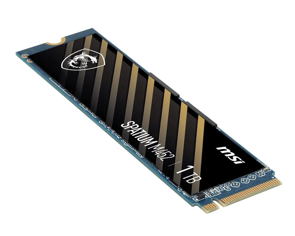 Накопичувач SSD 1TB MSI Spatium M452 M.2 2280 PCIe 4.0 x4 NVMe 3D NAND TLC (S78-440L970-P83) - мініатюра 2