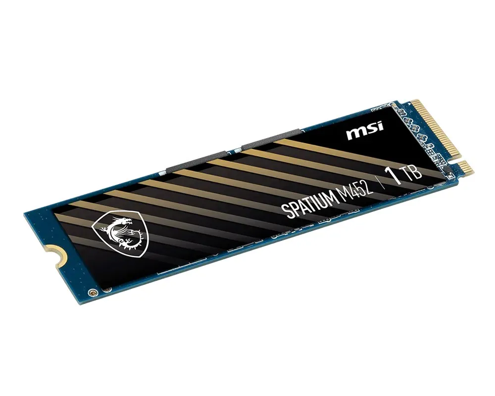 Накопичувач SSD 1TB MSI Spatium M452 M.2 2280 PCIe 4.0 x4 NVMe 3D NAND TLC (S78-440L970-P83) - мініатюра 3