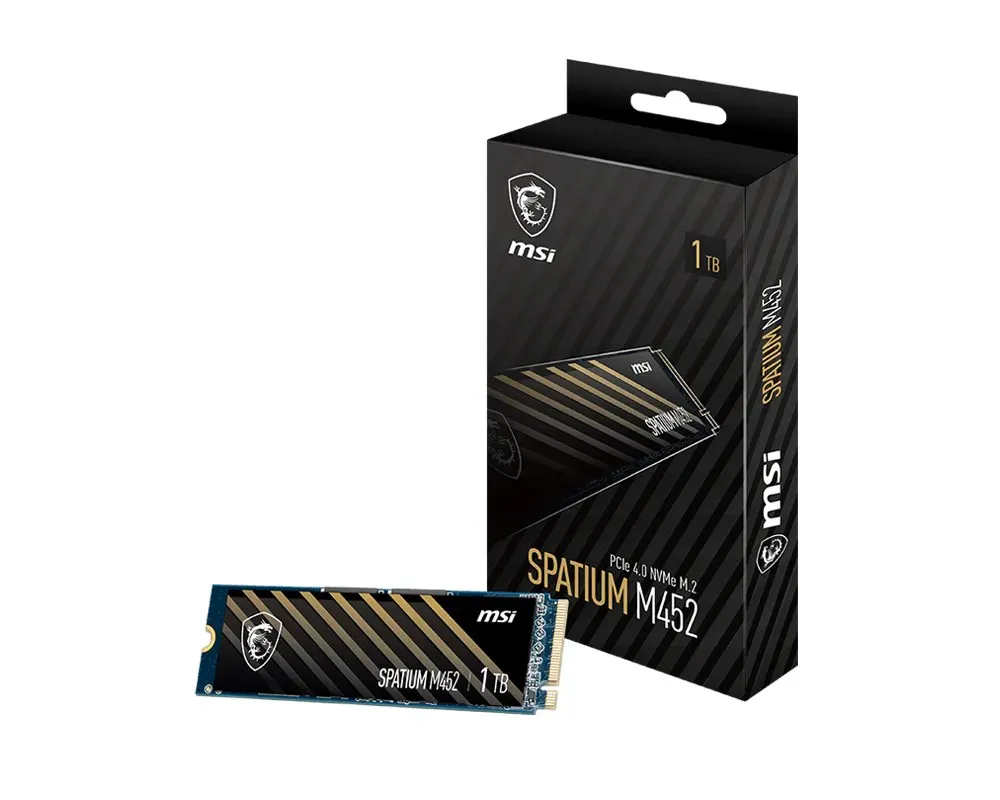 Накопичувач SSD 1TB MSI Spatium M452 M.2 2280 PCIe 4.0 x4 NVMe 3D NAND TLC (S78-440L970-P83) - мініатюра 5