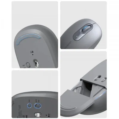 Маніпулятор миша UGREEN MU105 2.4G Wireless Mouse Moonlight Gray (UGR-90669) - мініатюра 4