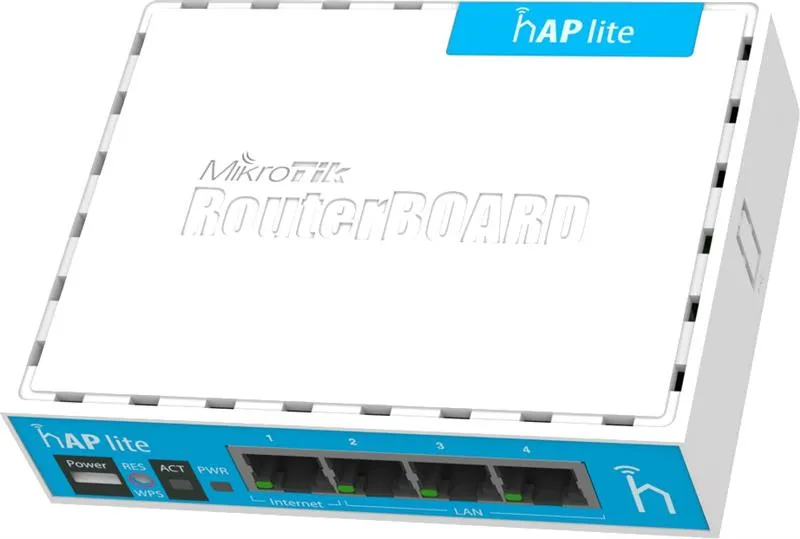 Бездротовий маршрутизатор Mikrotik hAP lite (RB941-2ND) - мініатюра 4