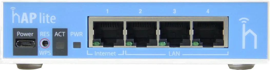 Бездротовий маршрутизатор Mikrotik hAP lite (RB941-2ND) - мініатюра 5