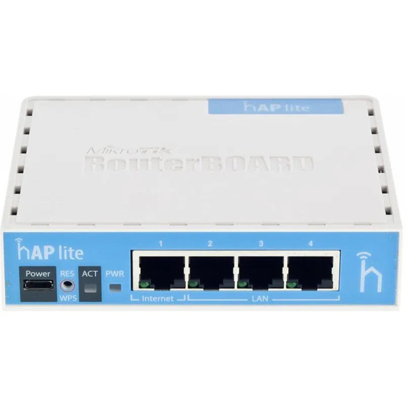 Бездротовий маршрутизатор Mikrotik hAP lite (RB941-2ND) - мініатюра 7