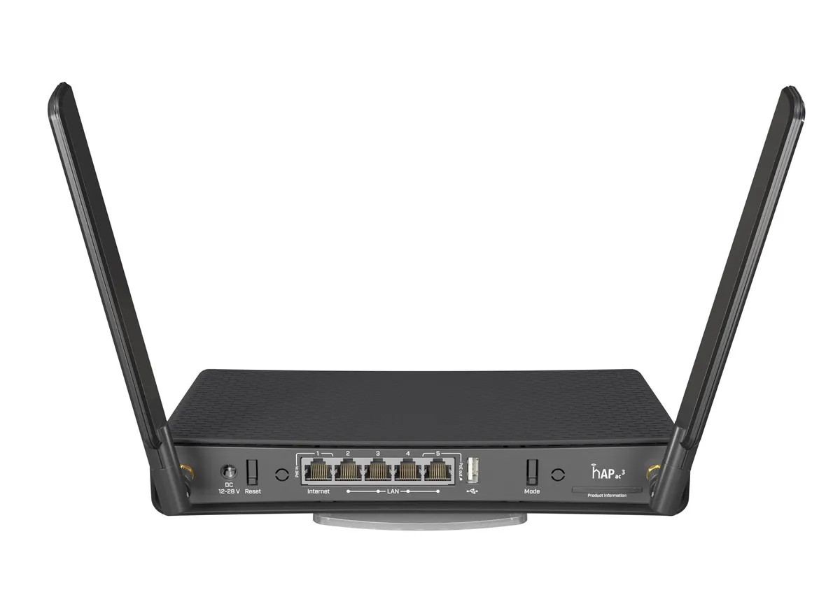 Бездротовий маршрутизатор Mikrotik hAP AC3 (RBD53iG-5HacD2HnD) - мініатюра 3