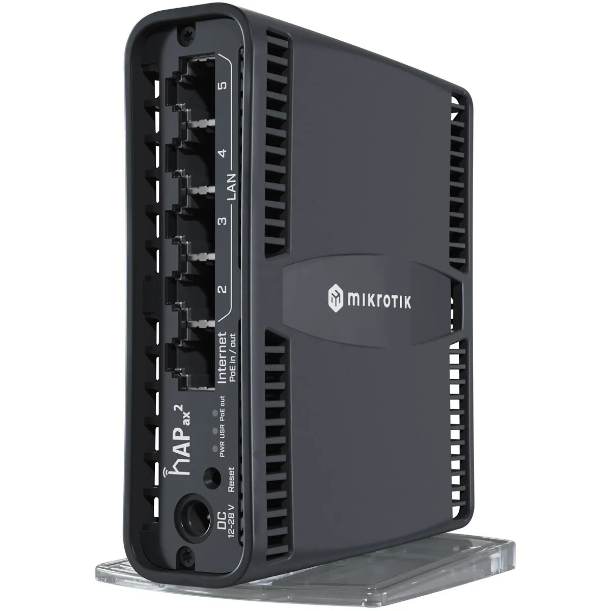Бездротовий маршрутизатор MikroTik hAP AX2 (C52iG-5HaxD2HaxD-TC) - мініатюра 4