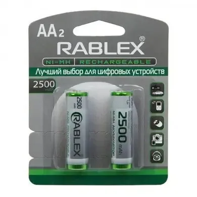 Акумулятор Rablex AA (R6) 2500mAh - зображення 1