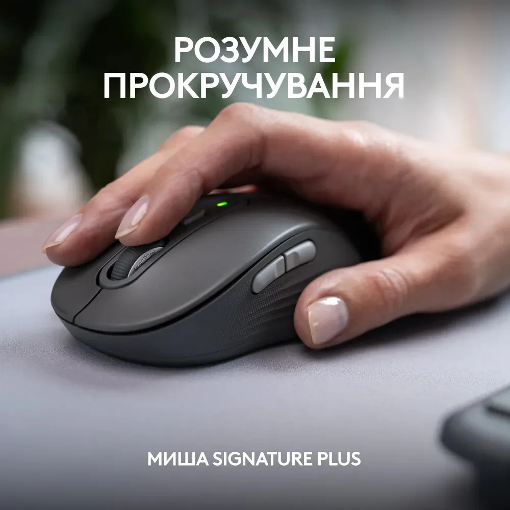 Комплект (клавіатура, миша) бездротовий Logitech Signature Slim Combo MK950 for Business Graphite (920-012508) - мініатюра 8