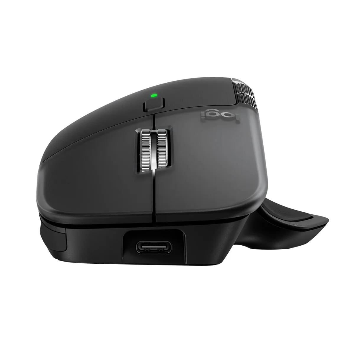 Миша бездротова Logitech MX Master 4 for Mac Space Black (910-007577) - мініатюра 2