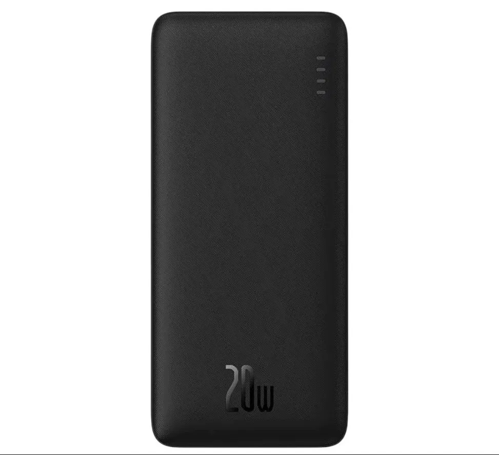 Універсальна мобільна батарея Baseus Airpow Black 20000mAh (P10022804113-00) - мініатюра 2