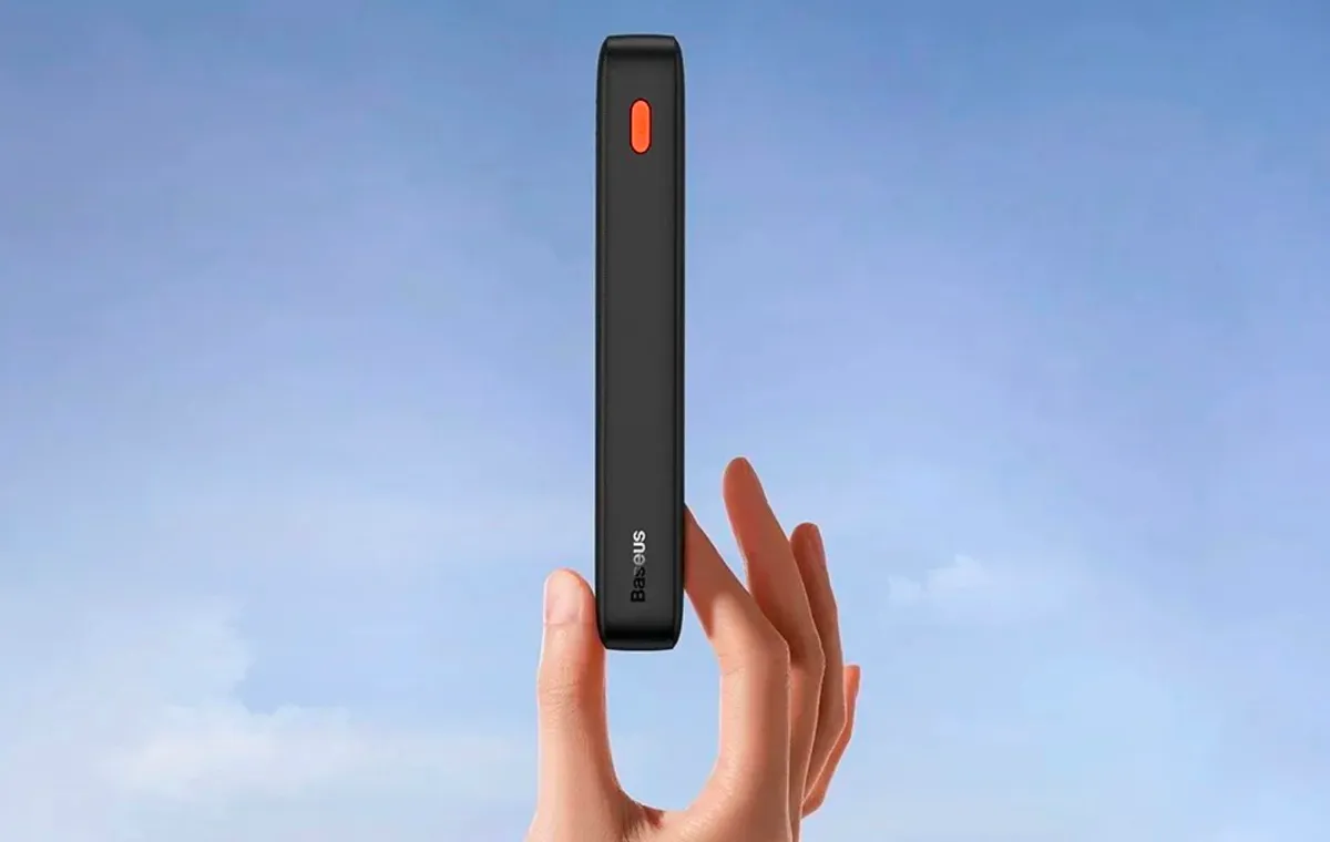 Універсальна мобільна батарея Baseus Airpow Black 20000mAh (P10022804113-00) - мініатюра 8