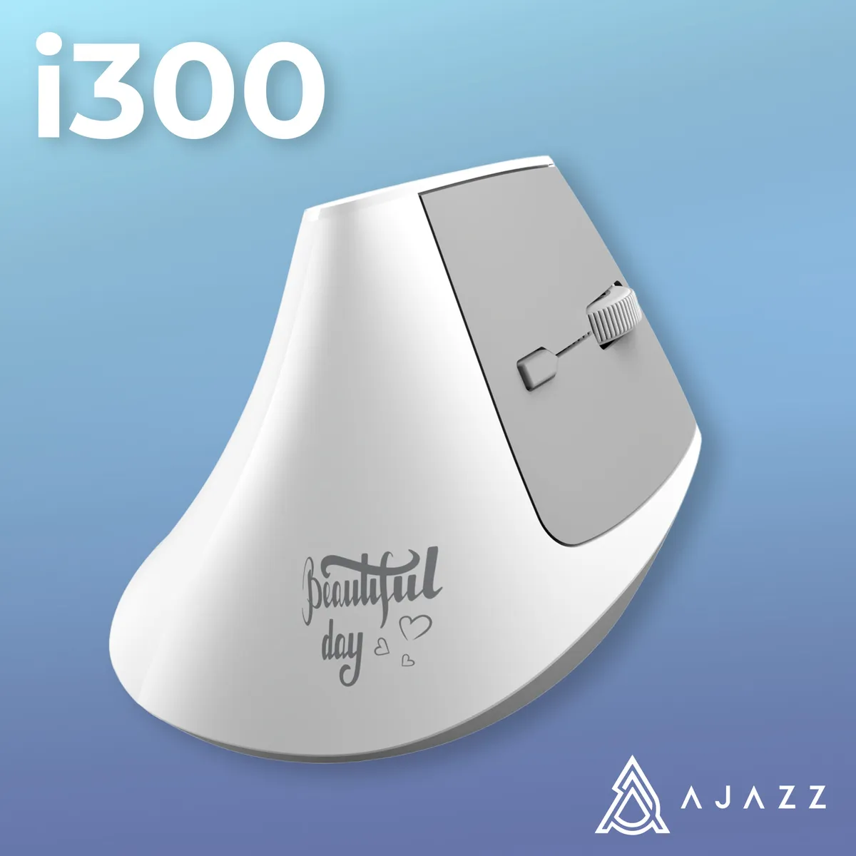 Миша бездротова Ajazz i-300 White (i300-W) - мініатюра 6