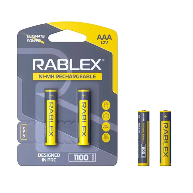Акумулятор Rablex AAA (R03) 1100mAh 2 шт. - зображення 1
