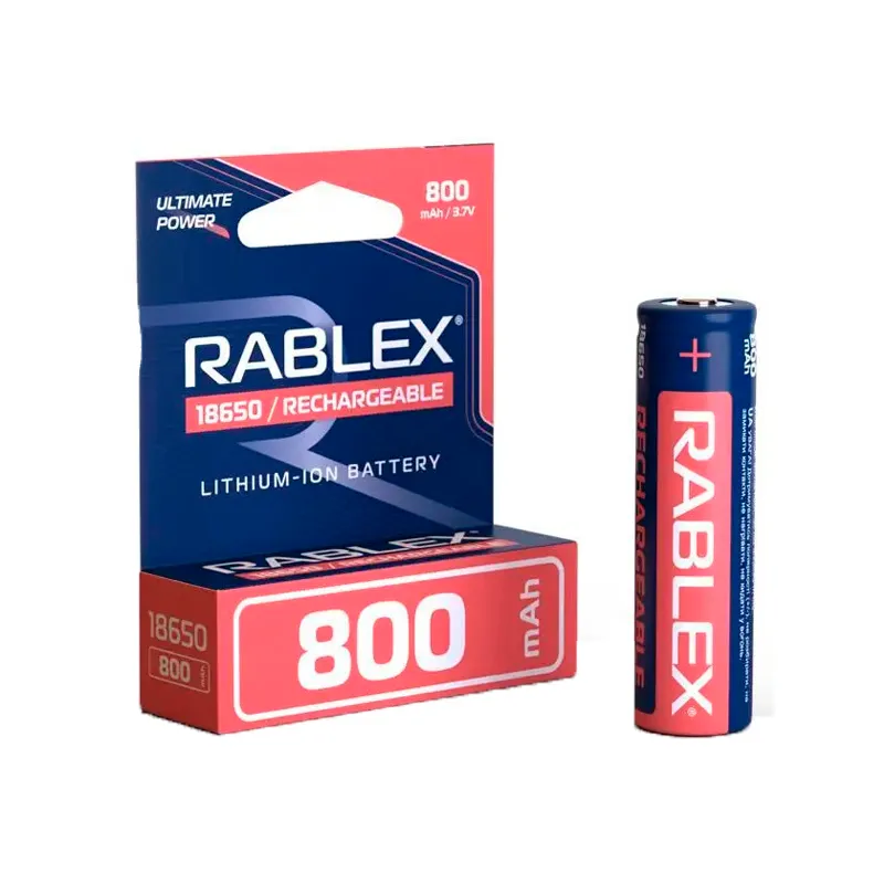 Акумулятор Rablex 18650 Li-Ion 800mAh - зображення 1